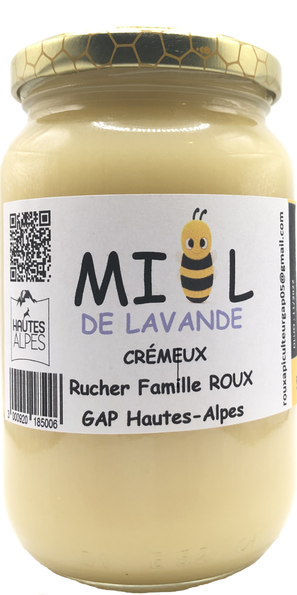 Pot de miel de lavande de la Drôme